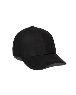 Suede Satin-Lined Baseball Cap (different colours available) Cap