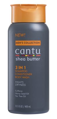 Mens 3 in 1 Shampoo, Conditioner, and Body Wash 400ml