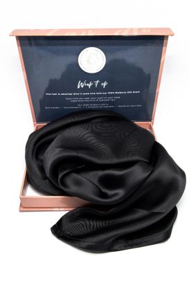 100% Mulberry Silk Head Scarf 80x80cm