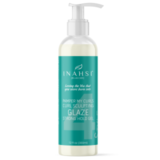 Pamper My Curls Curl Sculpting Glaze Strong Hold Gel 59ml/355ml